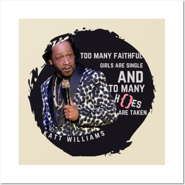 Katt Williams Comedy Wall Art by Alexander S.